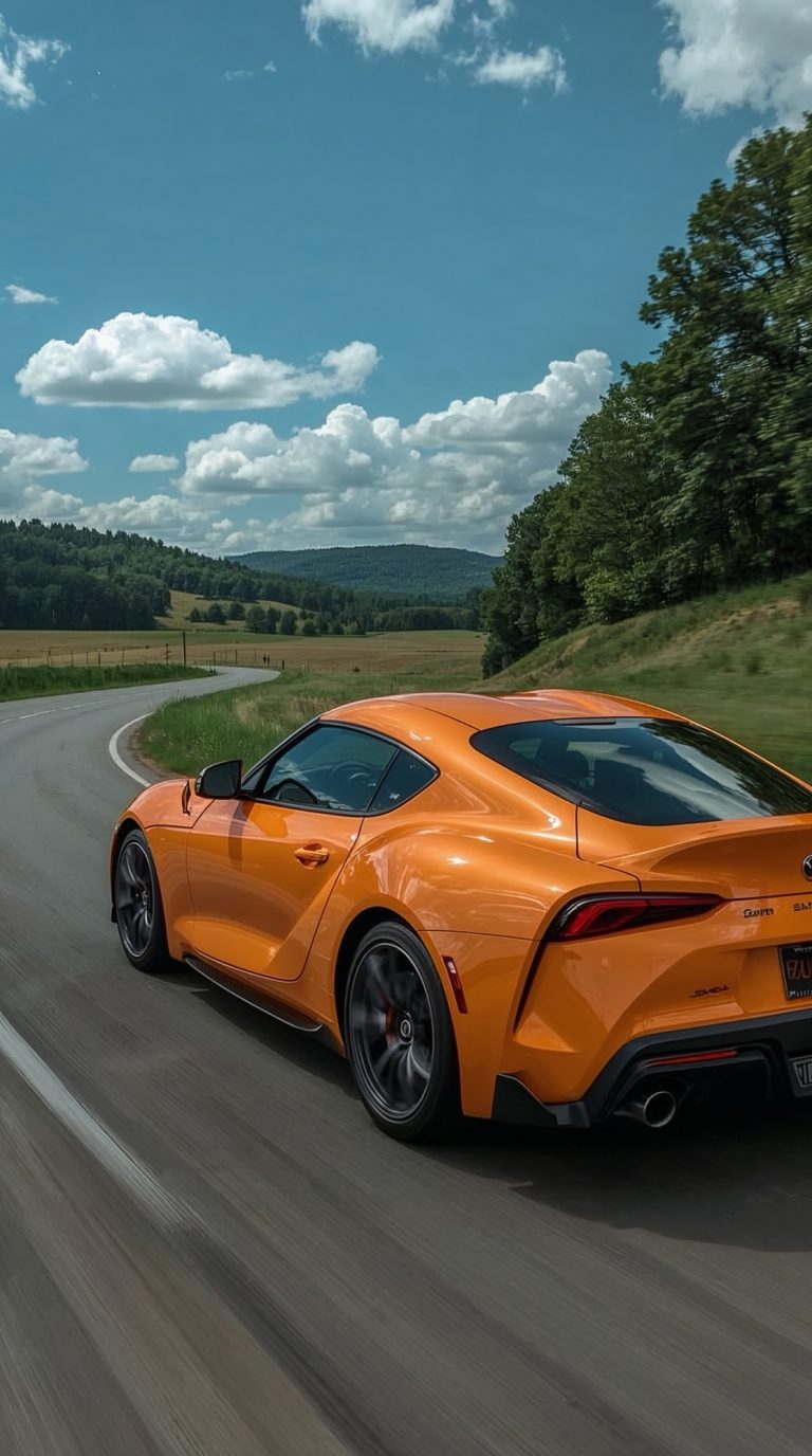 2025 Orange Supra – Cruising through the country